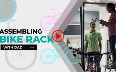 test -assembling bike rack